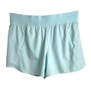 Tek Gear Light Aqua Blue Athletic Shorts 4.5” Inseam Lightweight Women’s Size XL